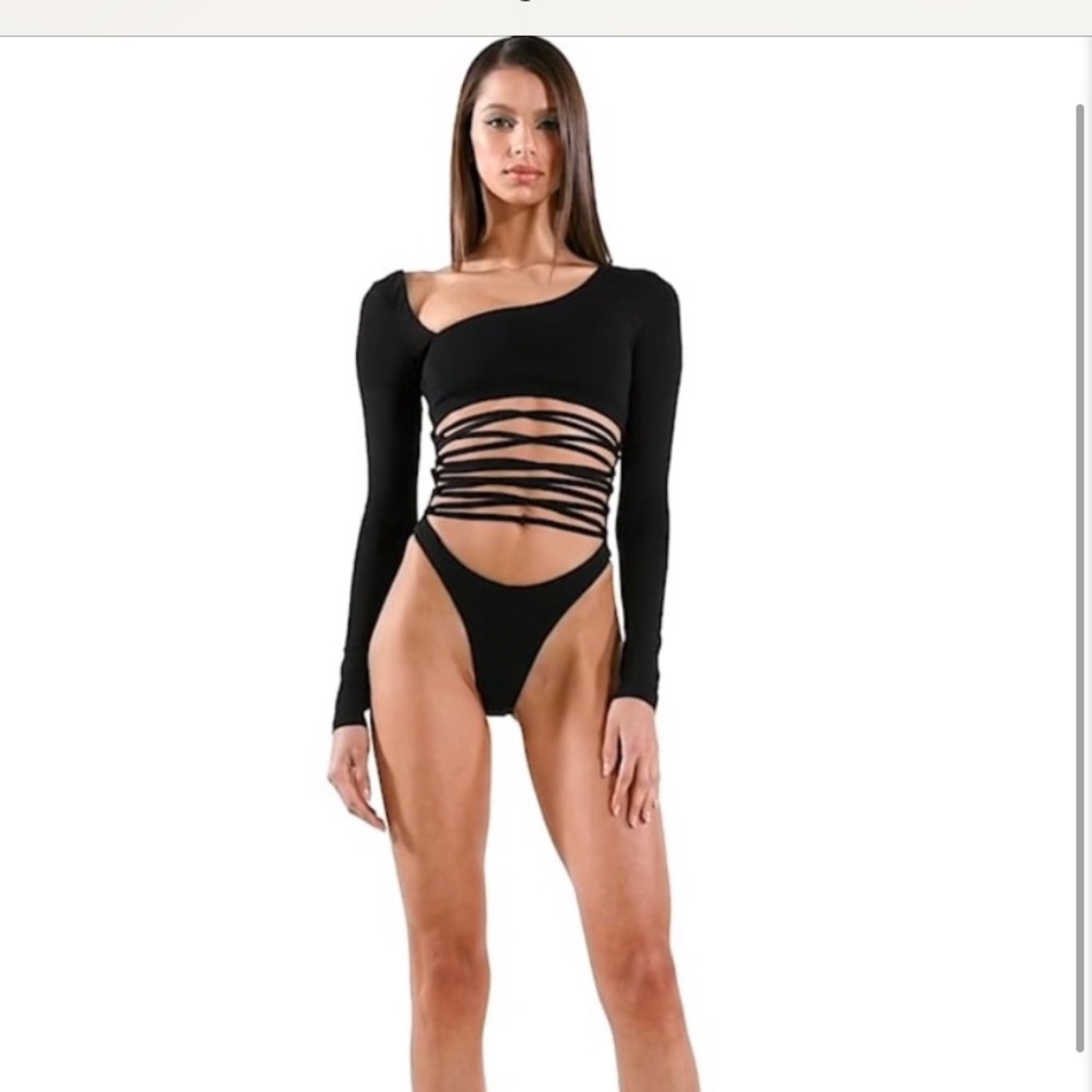 I. Am. Gia Crystal Bodysuit